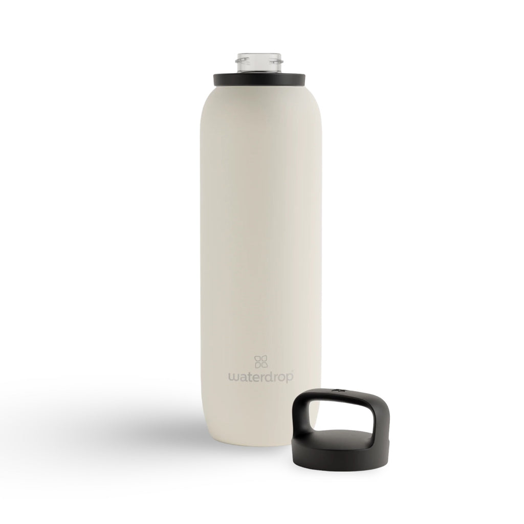 Waterdrop Water Bottle · Cream Matt · All-Purpose Thermo 1L