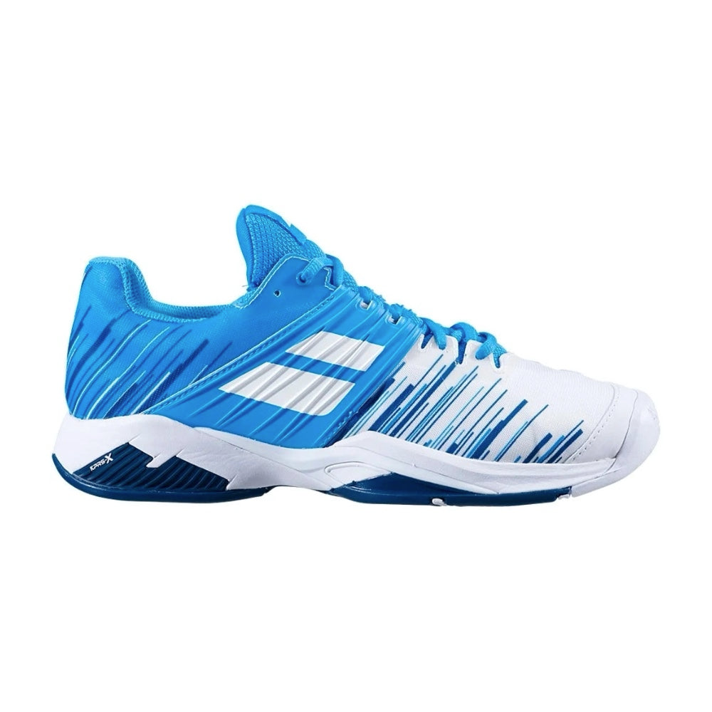 Babolat Propulse Fury All Court Men s Shoes White Blue KK TENNIS