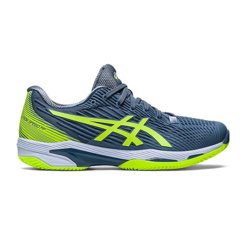 Asics Solution Speed FF 2 Clay Steel Blue/Hazard Green