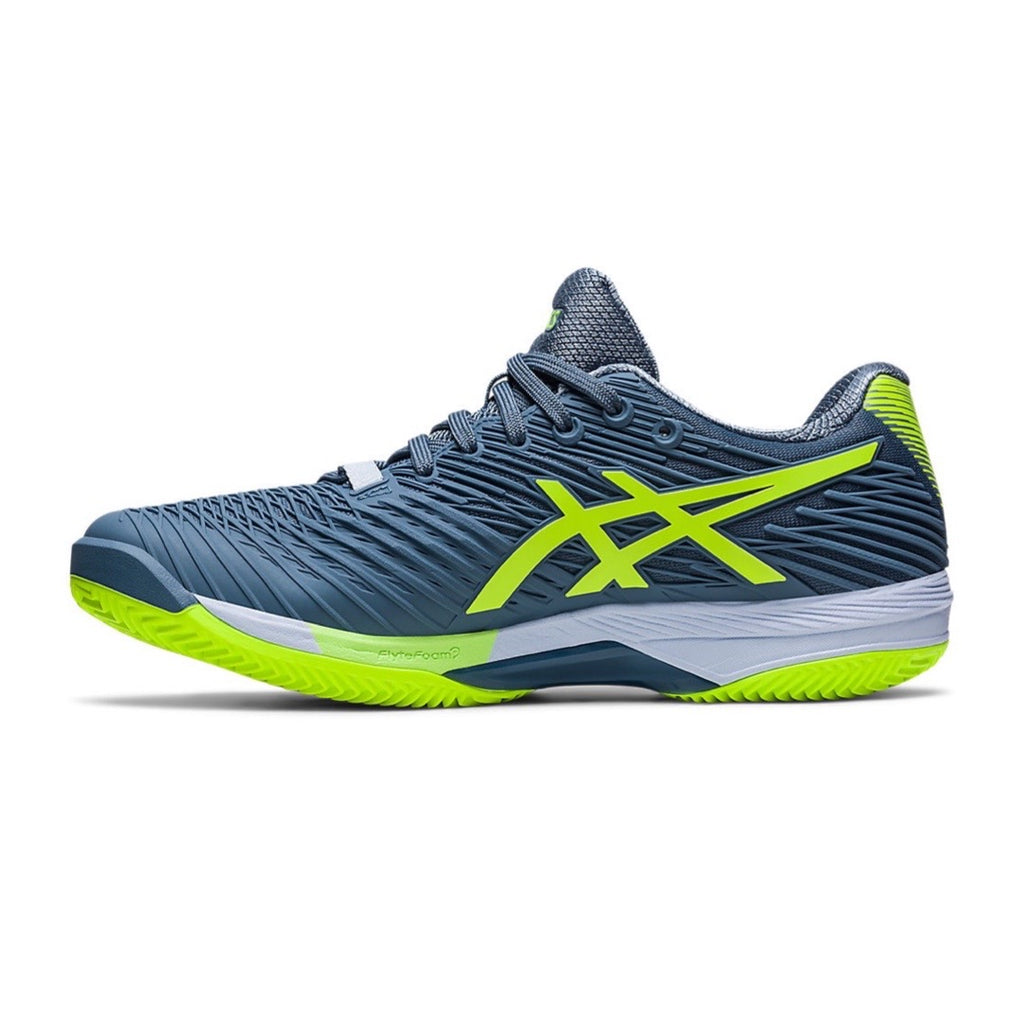 Asics Solution Speed FF 2 Clay Steel Blue/Hazard Green