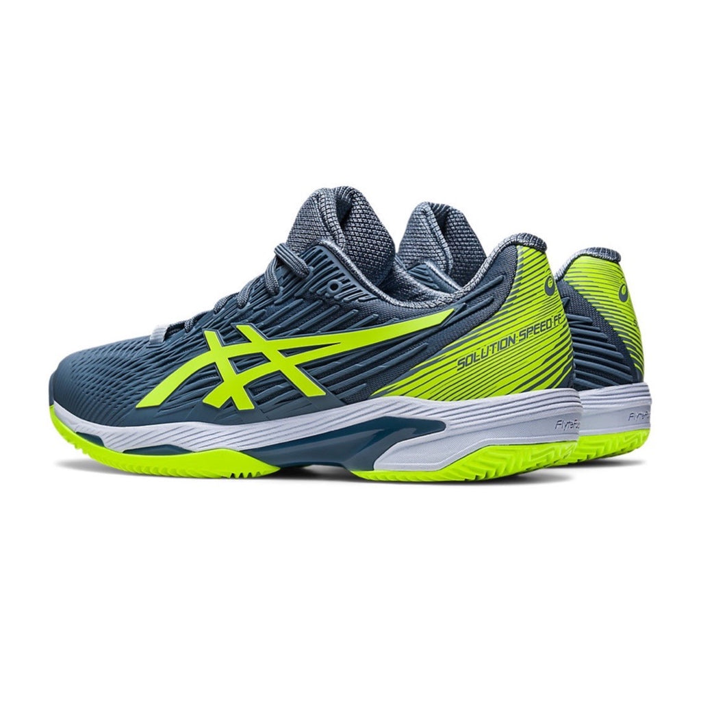 Asics Solution Speed FF 2 Clay Steel Blue/Hazard Green